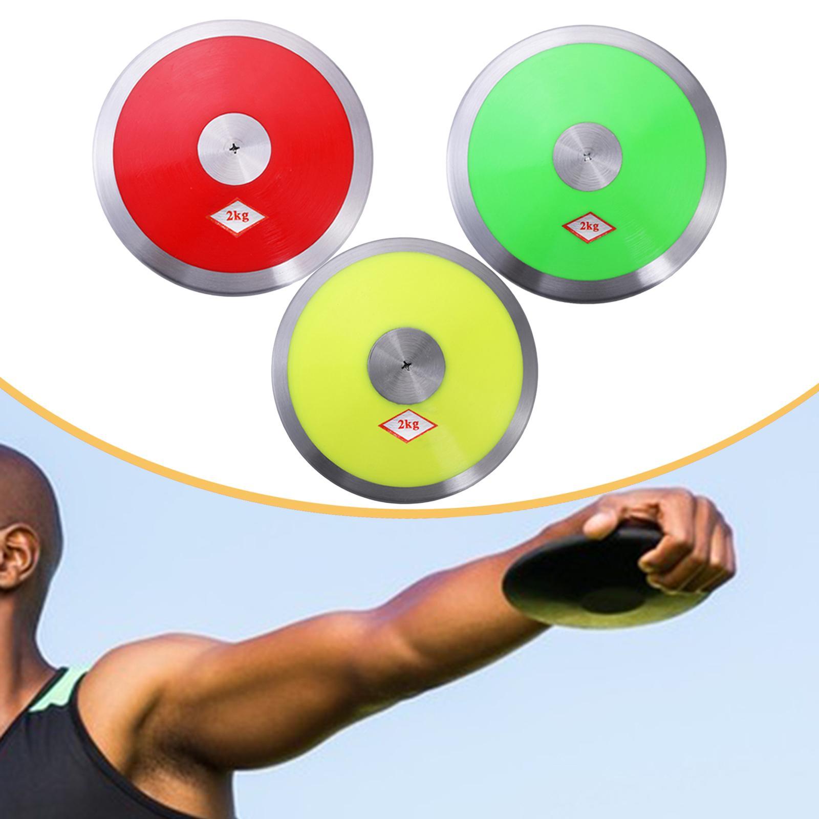 Discus Throw Training - 2kg Nylon Track and Field Equipment,