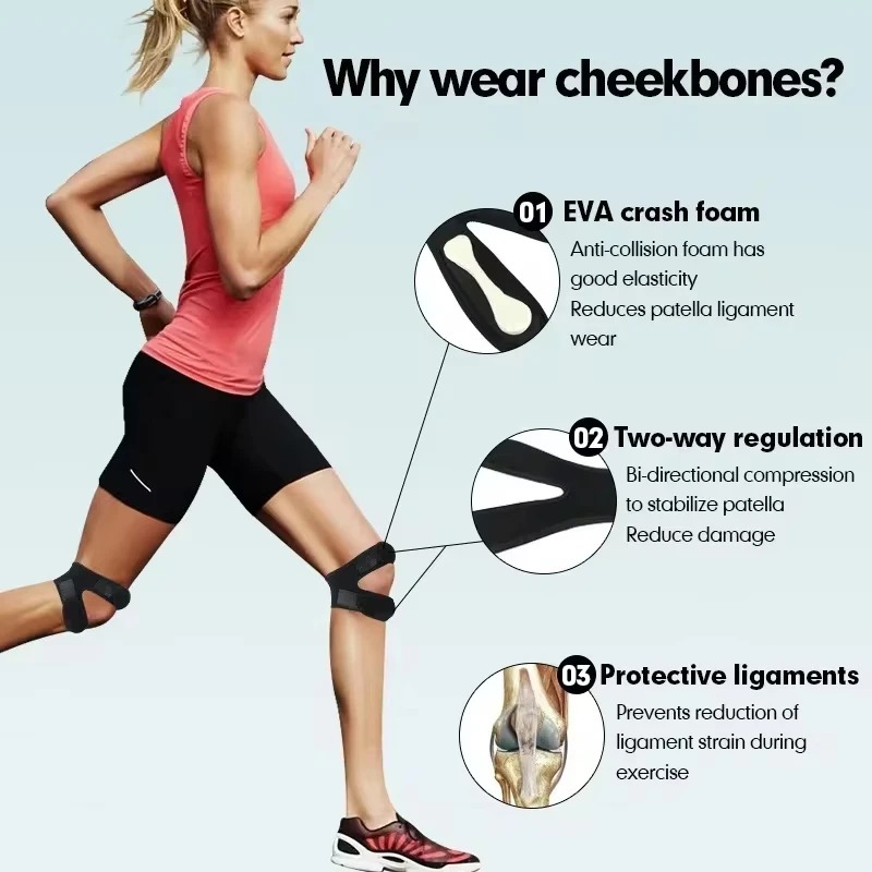 1PC Knee Protection Fitness Eq - Sports Equipment Knee Support review and price