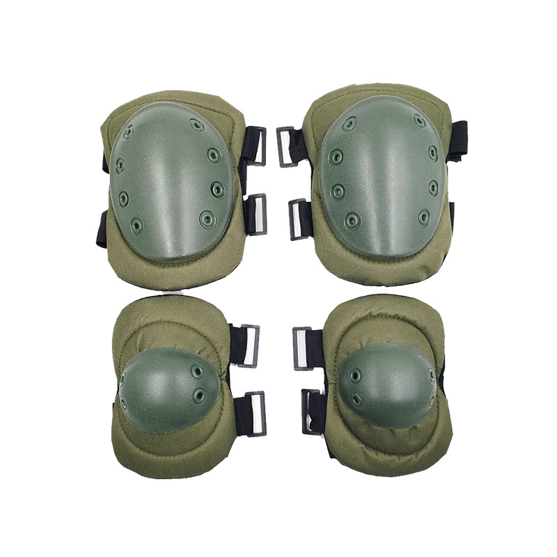 Tactical 4‑Pcs Knee Elbow Pads - Sports Equipment Knee Support review and price