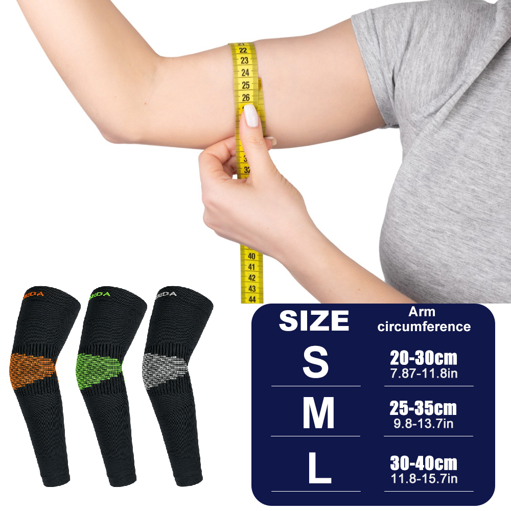 Compression Arm Sleeves 1 Pair - Tennis Elbow Brace review and price